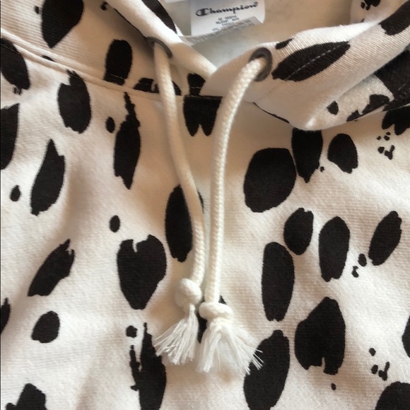 NWT Champion x UO Animal Print Pullover Hoodie - Picture 7 of 8